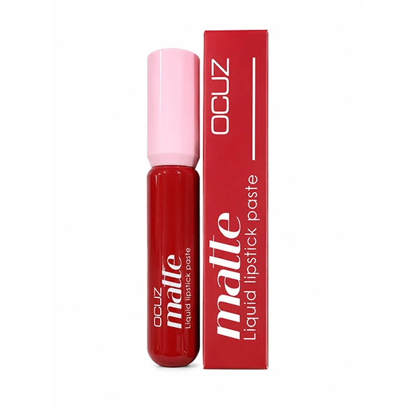 رژلب مایع مخملی اوکاز ocuz مدل super matte