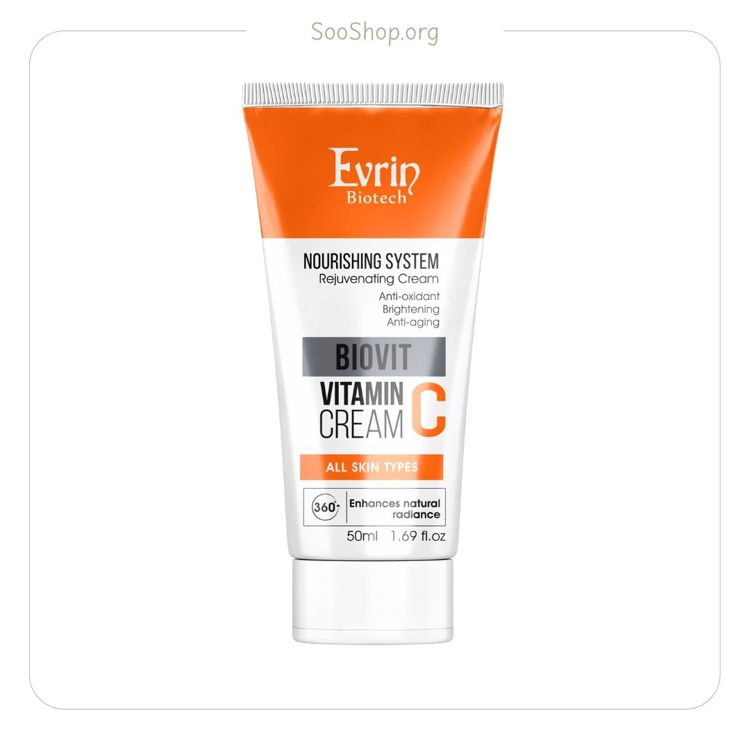کرم تغذیه‌کننده ویتامین C اورین (اصل) | Evrin Vitamin C Nourishing Cream