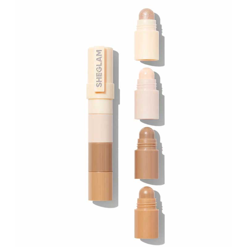 قلم آرایشی چند کاره 4 در 1 شیگلم Sheglam مدل Multi Glam Face Pen