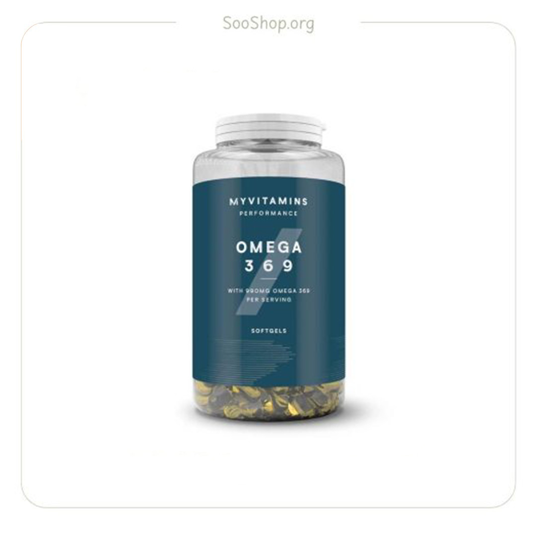 مکمل امگا 369 مایویتامینز 120 عددی Myvitamins omega 369