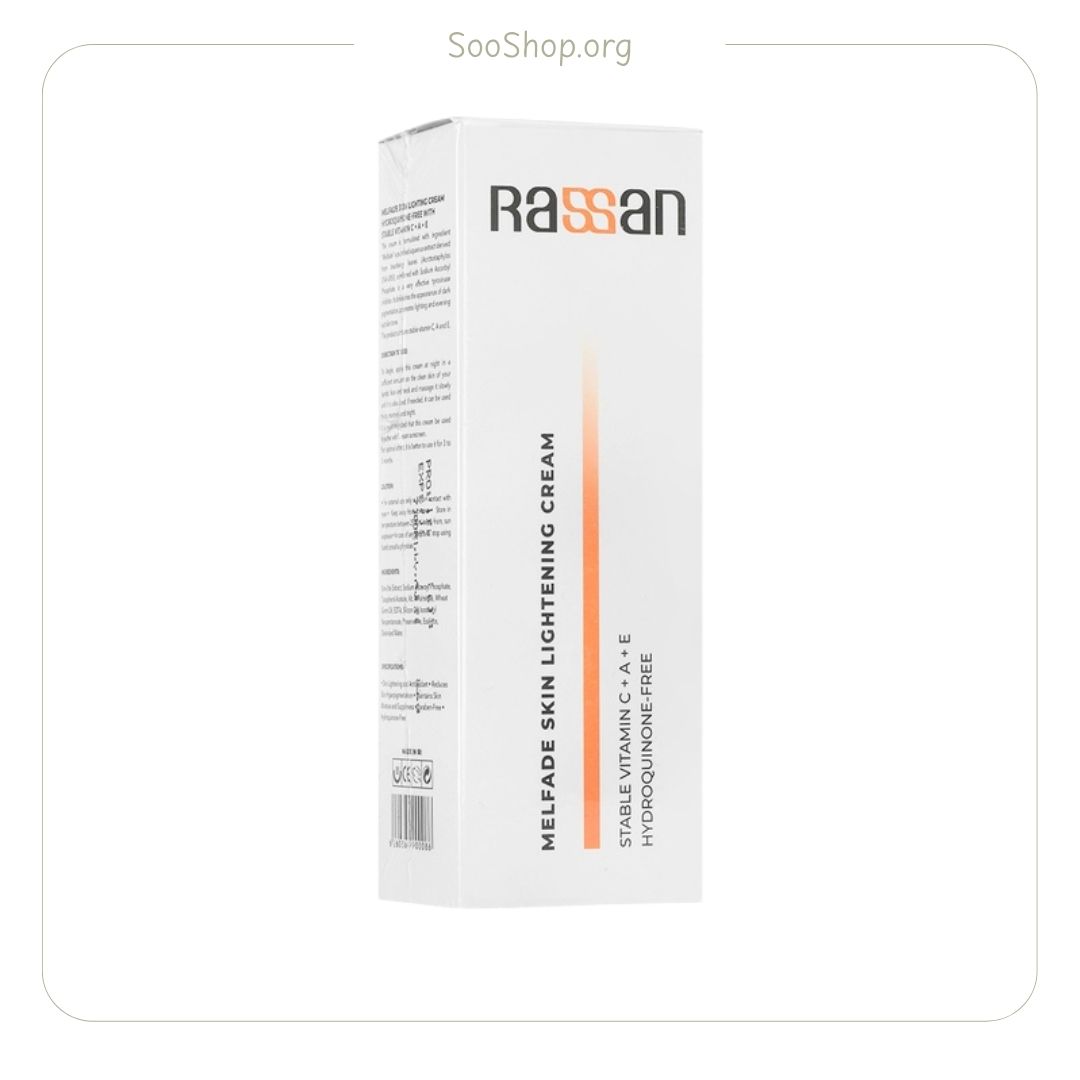 کرم روشن کننده و ضد لک پمپی راسن مدل مالفید (اصل) | Rassan Malfade Pump Anti-Spot Cream