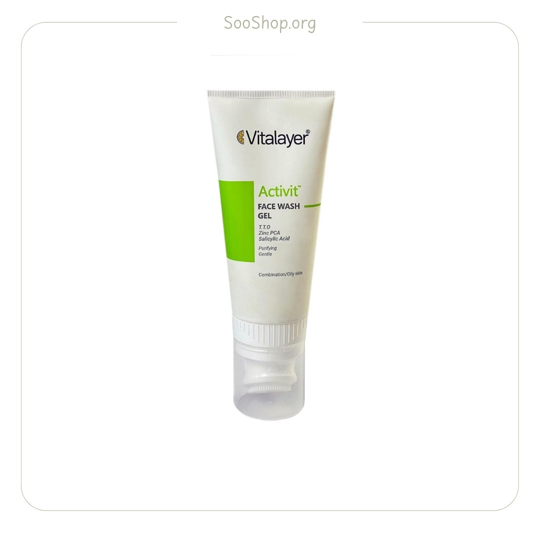 ژل براش ویتالایر Vitalayer پوست چرب (اصل)