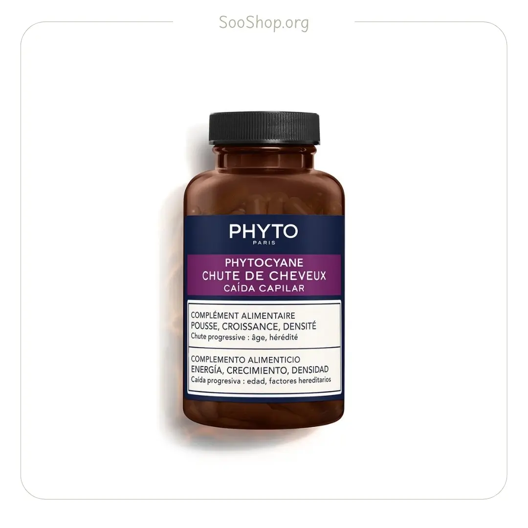 مکمل ضد ریزش مو فیتو مدل فیتوسیان (اصل) | Phyto Phytocyane Hair Loss Treatment