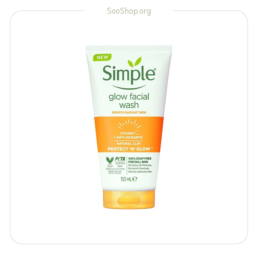 ژل شستشو سیمپل Simple ویتامین C (اصل)