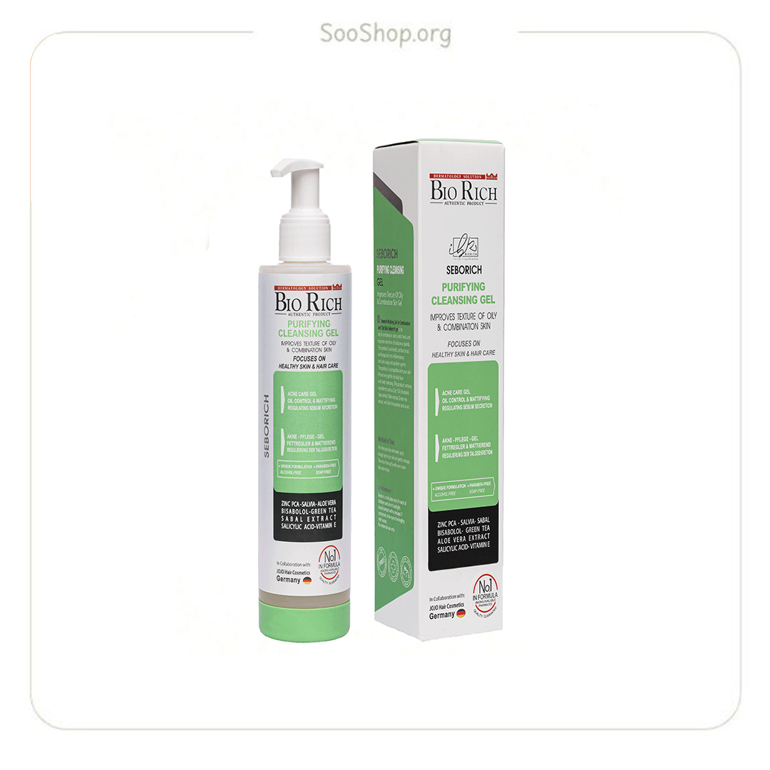 ژل شستشوی پوست چرب بایوریچ (اصل) | BioRich Cleansing Gel for Oily Skin
