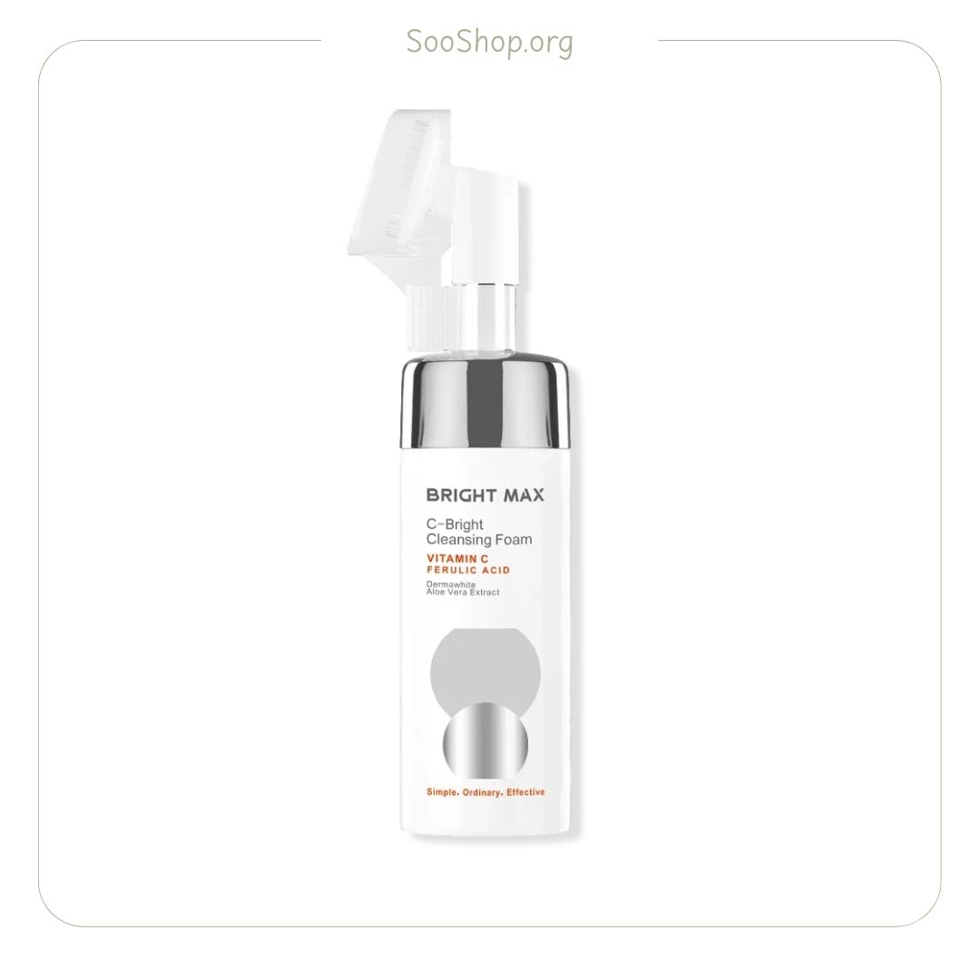 فوم شستشوی صورت چرب و ضدآکنه برایت مکس (اصل) | Bright Max Anti-Acne Foaming Cleanser for Oily Skin