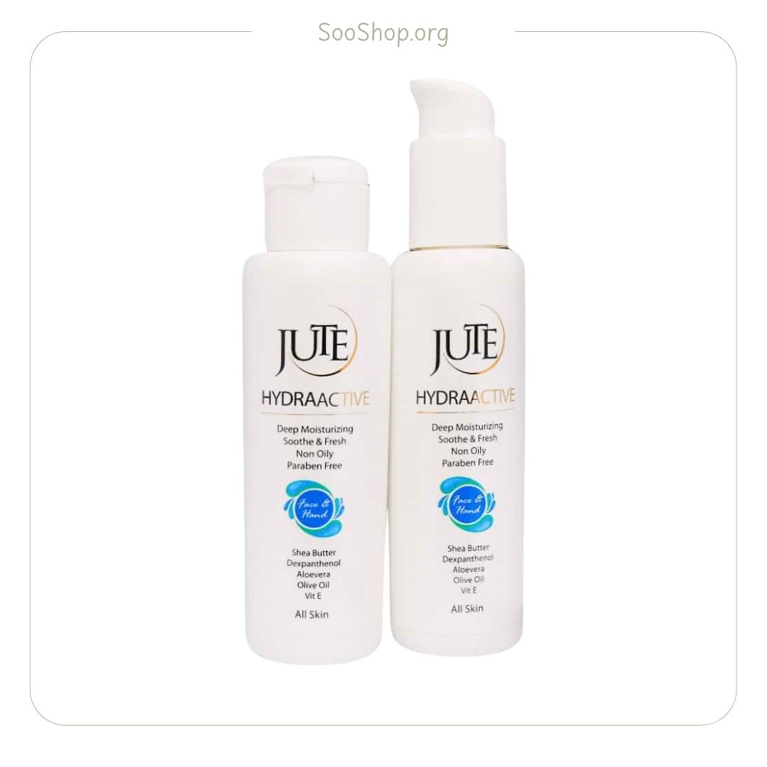ژوت – پک دوقلوی کرم مرطوب کننده هیدرا اکتیو (۲ عددی) | Jute Moisturizing Cream Twin Pack (120ml)
