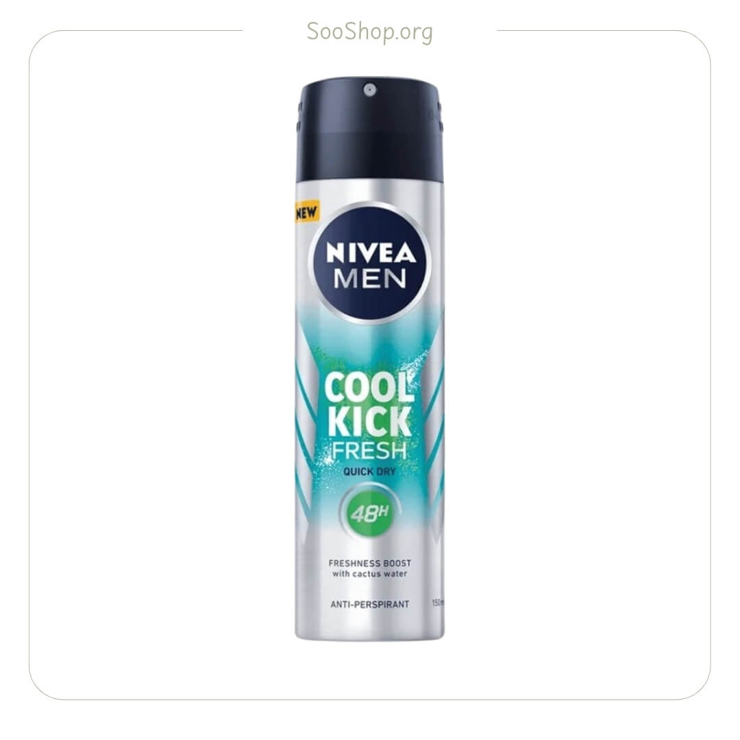اسپری بدن مردانه نیوآ مدل کول کیک فرش (اصل) | Nivea Men Cool Kick Fresh Body Spray