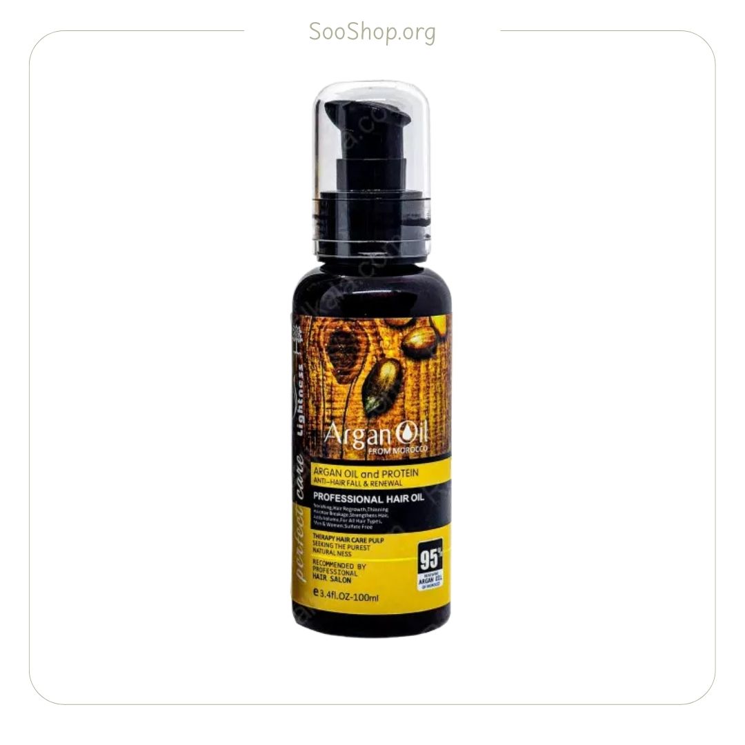روغن مو لایتنس Lightness آرگان 100ml مدل Argan 100ml (اصل)