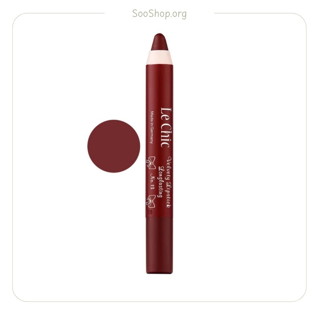 رژ لب مدادی لچیک شماره ۱۳ | Le chic Lip Crayon No. 13