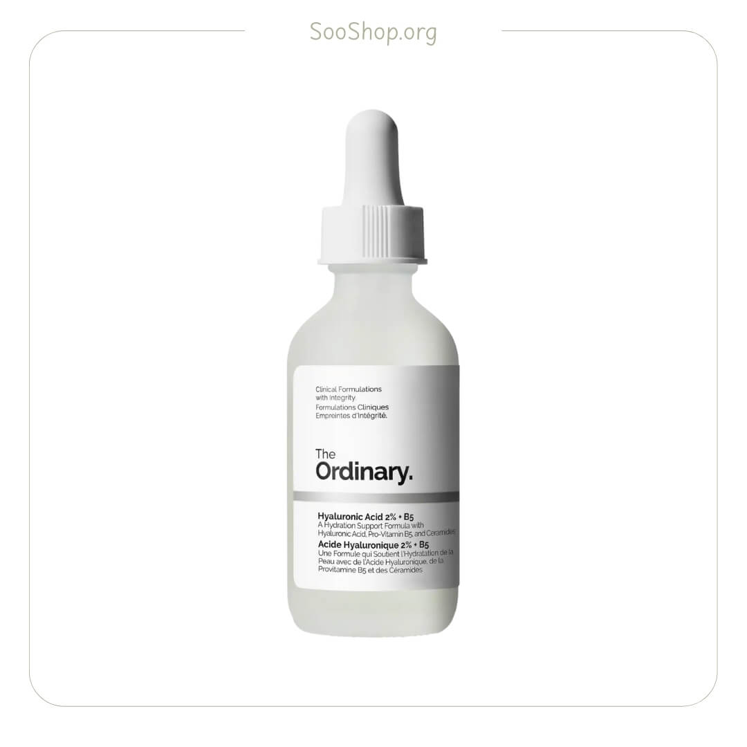 سرم هیالورونیک اسید اوردینری 2% + B5 حجم 30 میل (اصل) | The Ordinary Hyaluronic Acid 2% + B5 30ml