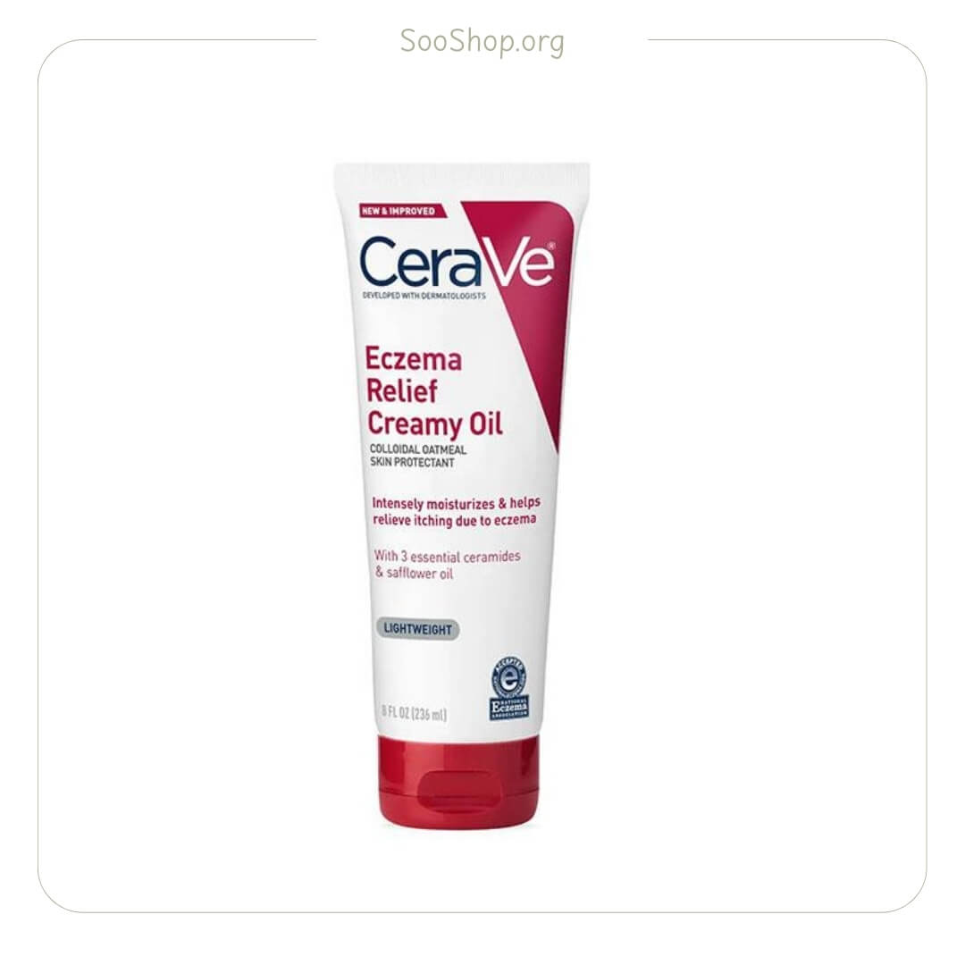 کرم اگزما سراوی مدل Eczema Relief (اصل) | CeraVe Eczema Relief Creamy Oil