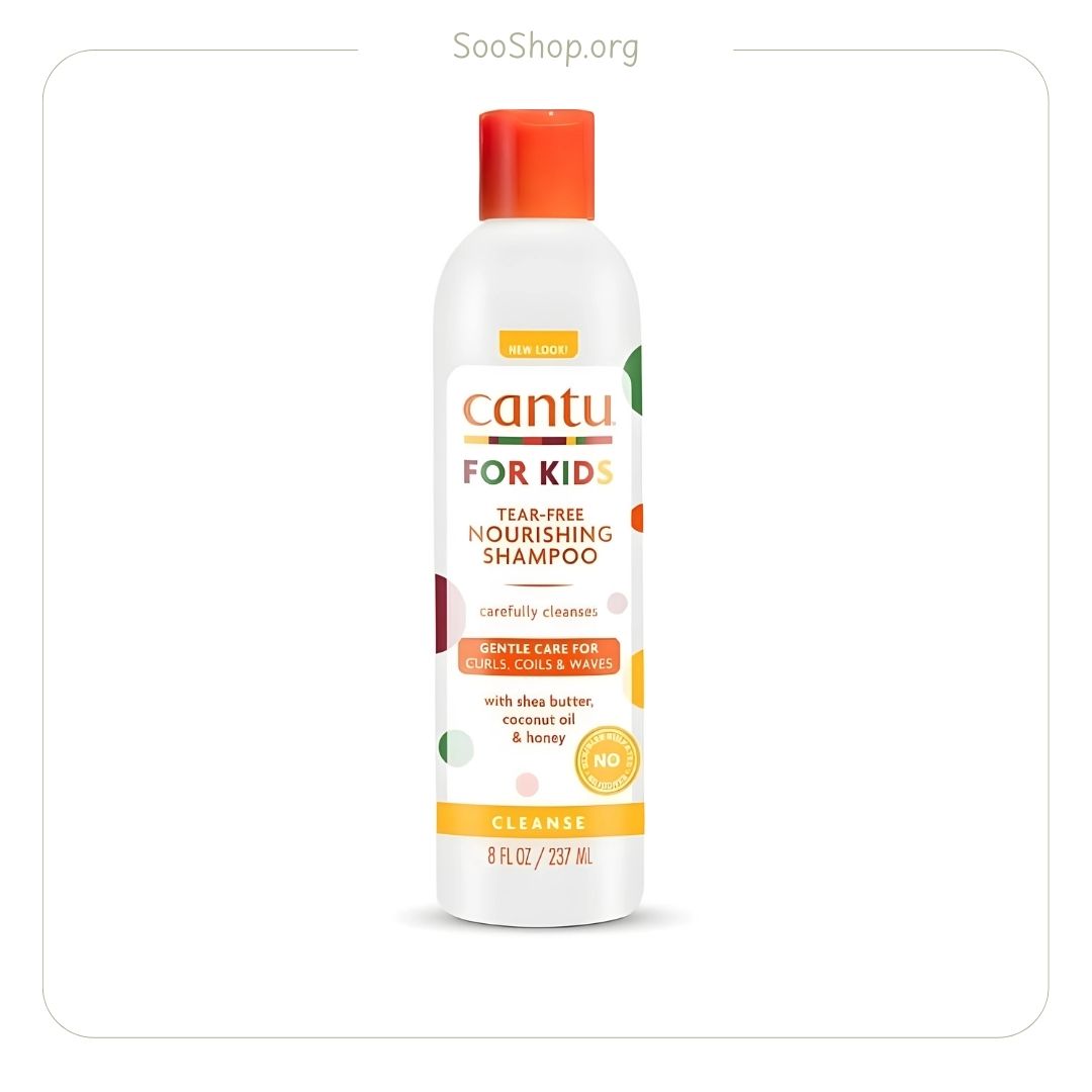 شامپو کانتو Cantu کودکان بدون سوزش چشم مدل Care For Kids Tear-Free Nourishing (اصل)
