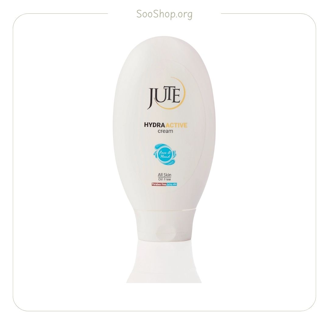 ژوت – کرم آبرسان هیدرا اکتیو (۱۵۰ میل) | Jute Hydra Active Cream (Jar 150ml)
