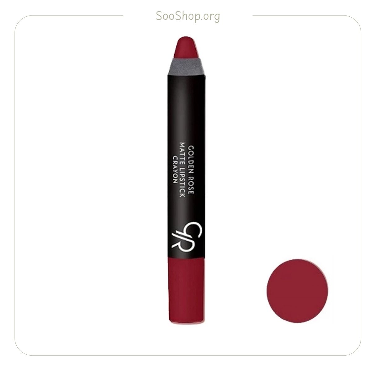 رژ لب مدادی گلدن رز مدل کرایون شماره ۰۴ (اصل) | Golden Rose Crayon Lipstick No. 04