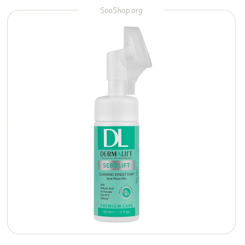 فوم شستشو درمالیفت مدل Sebolift مناسب پوست چرب و جوش دار حجم 150ml