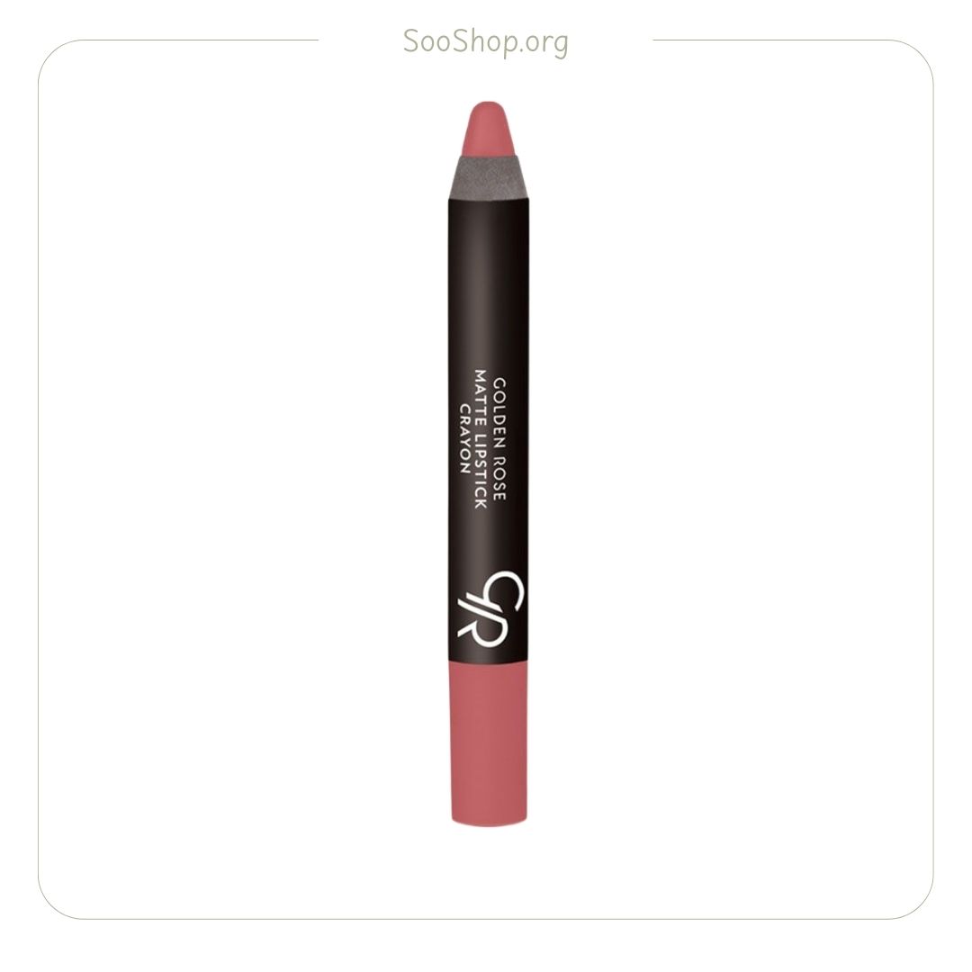 رژلب مدادی کرایون گلدن رز شماره 13 (اصل) | Golden Rose Crayon 13