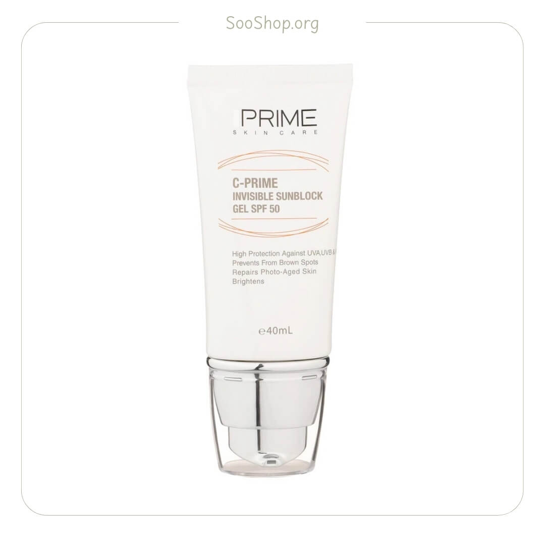 ژل ضد آفتاب ویتامین سی پرایم (اصل) | Prime Vitamin C Sunscreen Gel