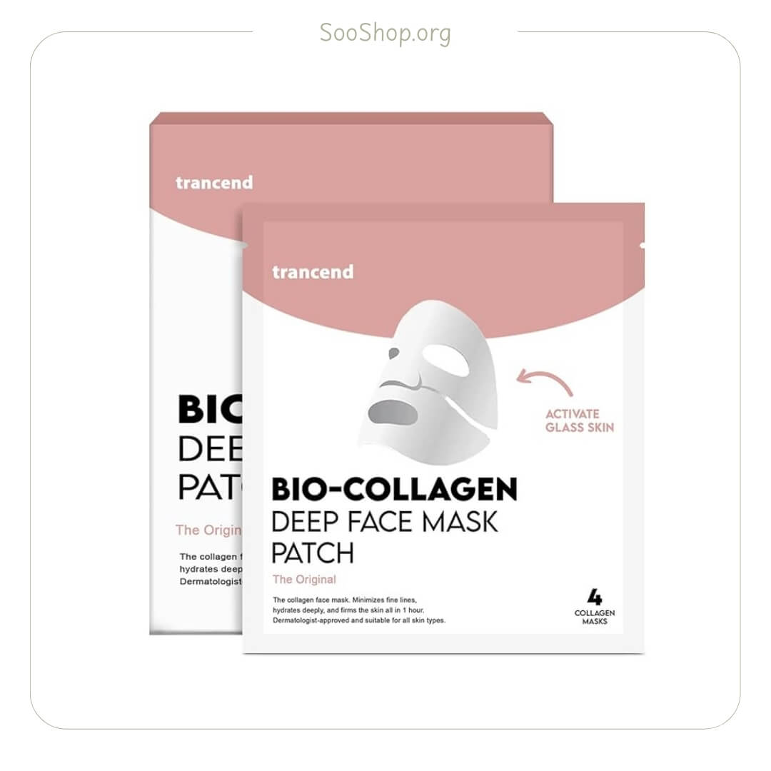 ماسک ورقه ای کلاژن بایودنس مدل Bio-Collagen Real Deep (اصل) | Biodance Bio-Collagen Real Deep Mask 4عدد