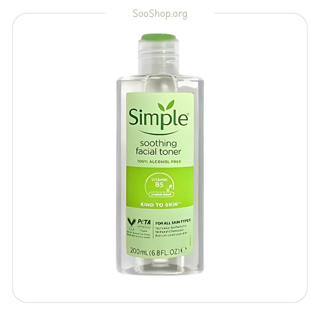 تونر تسکیندهنده سیمپل (اصل) | Simple Soothing Facial Toner
