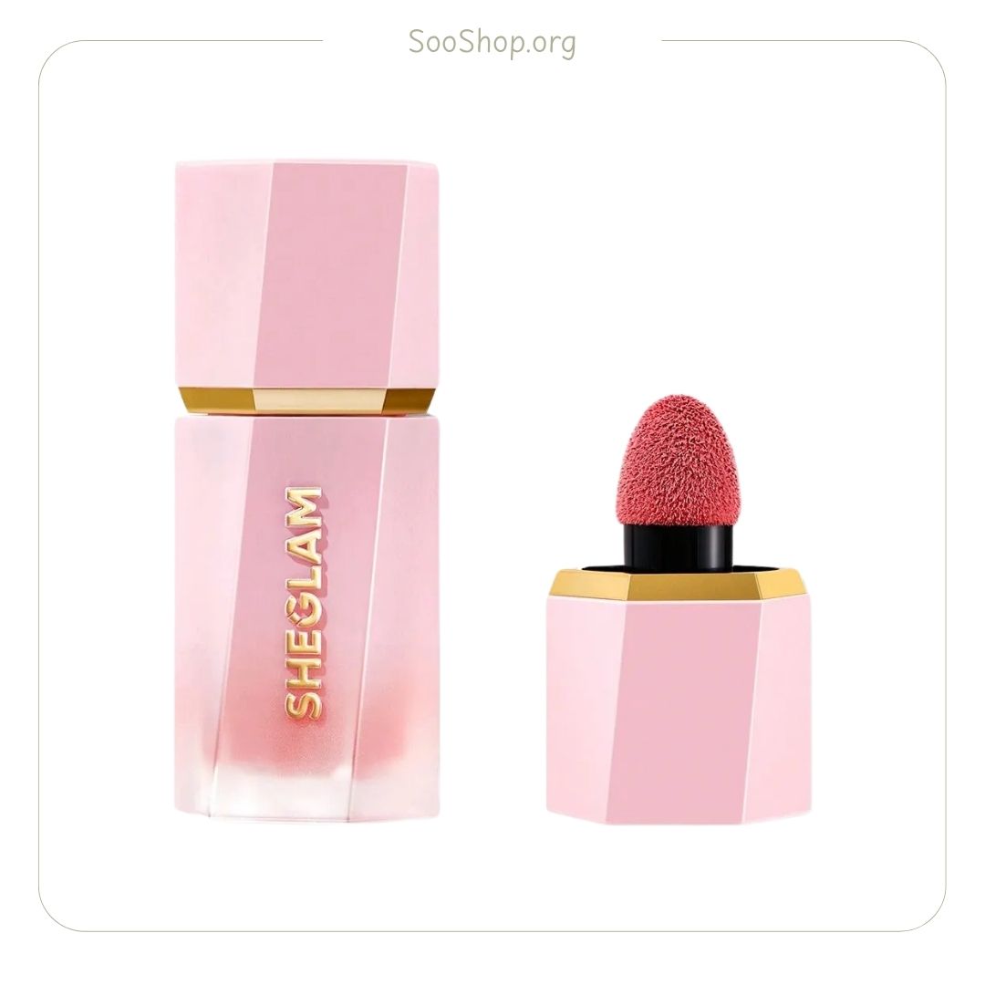 رژگونه مایع شیگلم مدل کالر بلوم رنگ هات تاپیک (اصل) | SHEGLAM Color Bloom Liquid Blush - Hot Topic