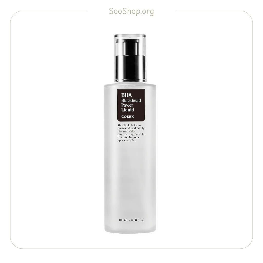 تونر ضد جوش سرسیاه کوزارکس مدل BHA Blackhead Power Liquid حجم 100 میل (اصل) | COSRX BHA Blackhead Power Liquid 100ml