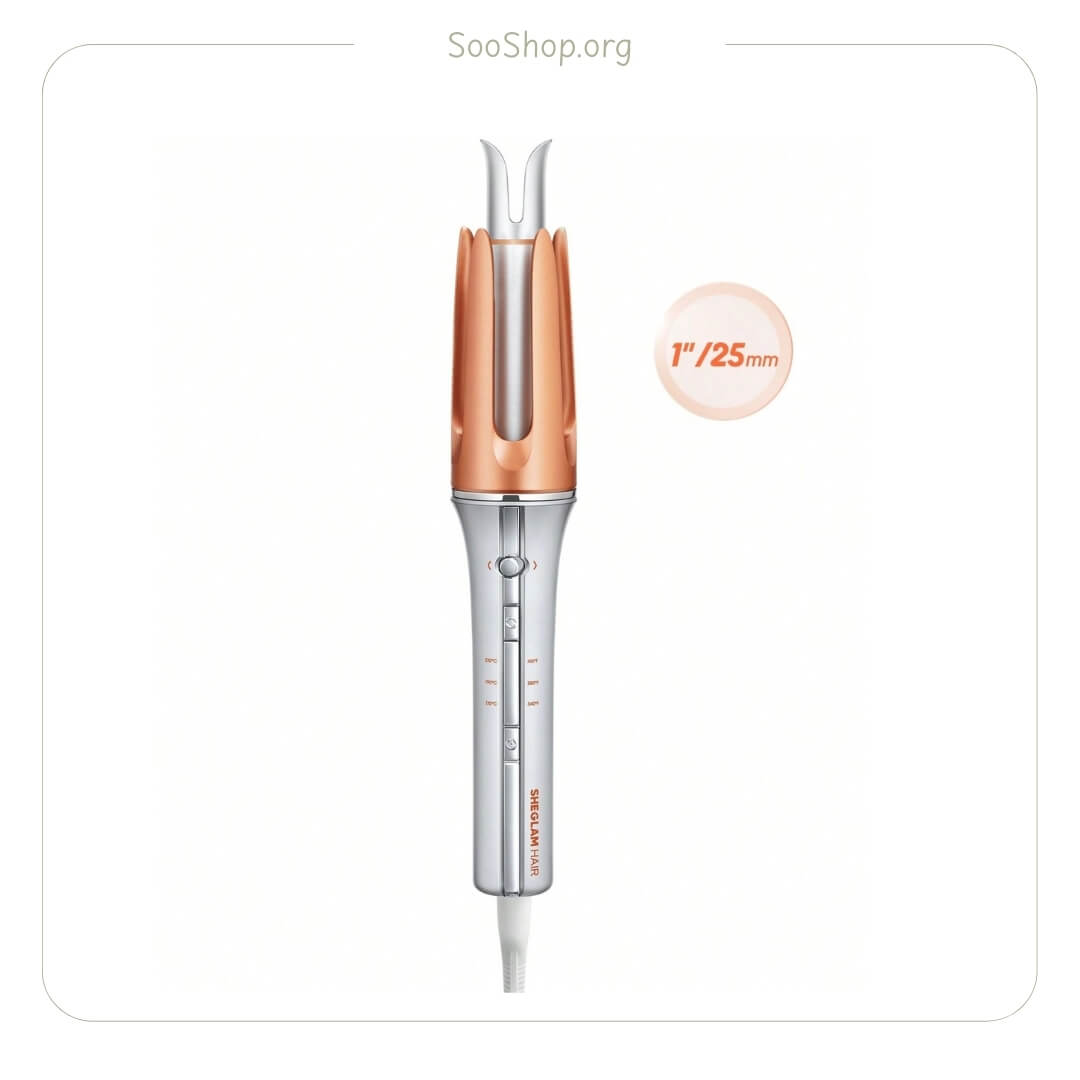 فر کننده مو شیگلم مدل It-Curl سایز 25 میل (اصل) | Sheglam It-Curl Curling Iron 25mm