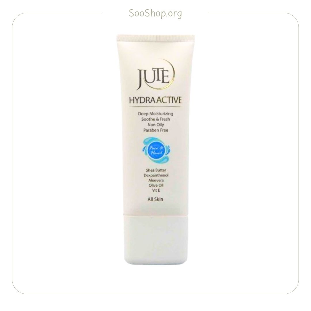 ژوت – کرم مرطوب کننده هیدرا اکتیو (تیوپی ۷۰ میل) | Jute Hydra Active Cream (Tube 70ml)