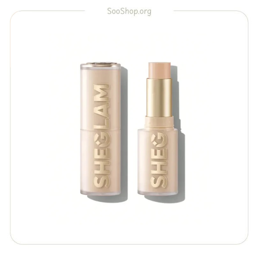 کرم پودر استیکی شیگلم مدل Porcelain شماره 03 مناسب برای انواع پوست وزن 10 گرم