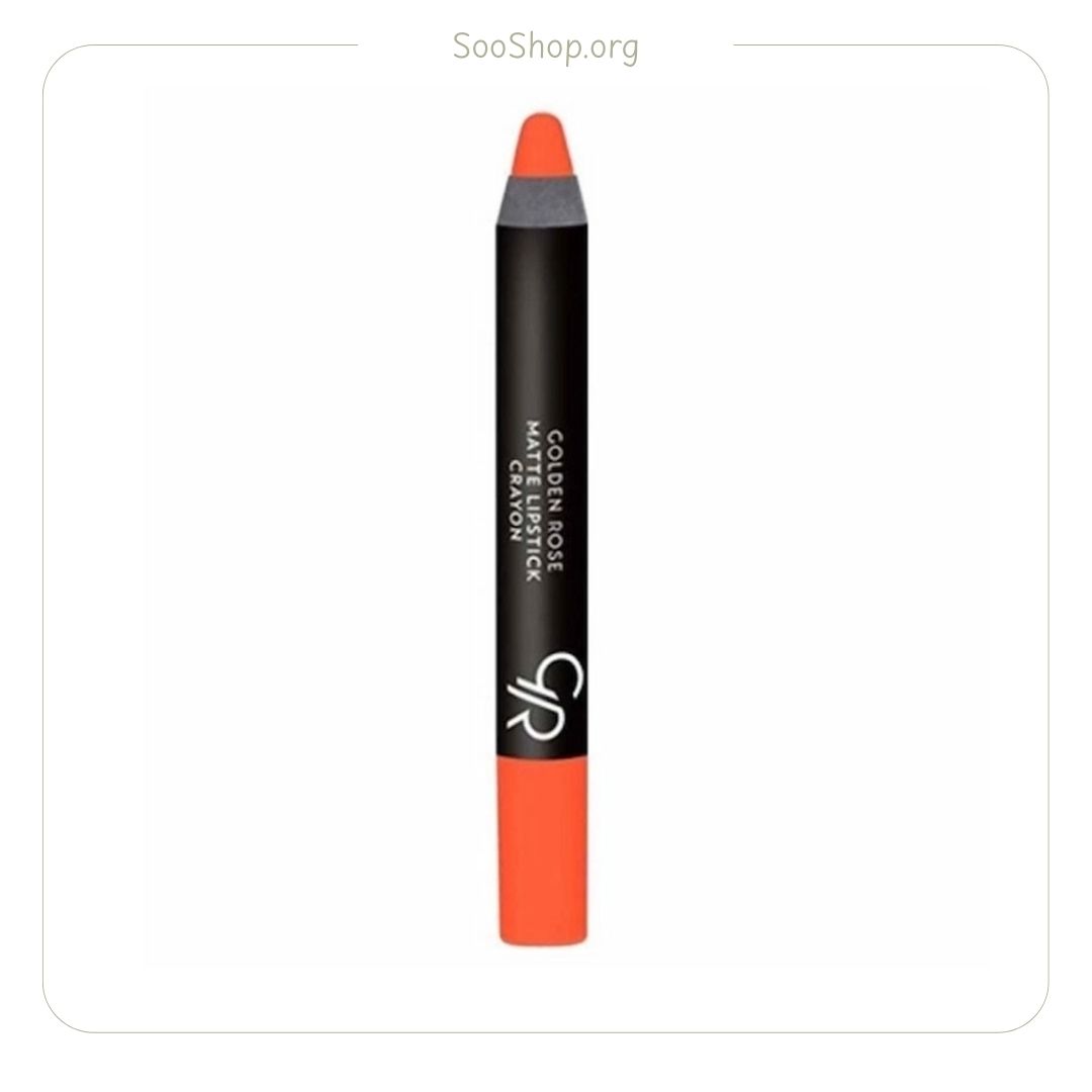 رژلب مدادی کرایون گلدن رز شماره 24 (اصل) | Golden Rose Crayon 24
