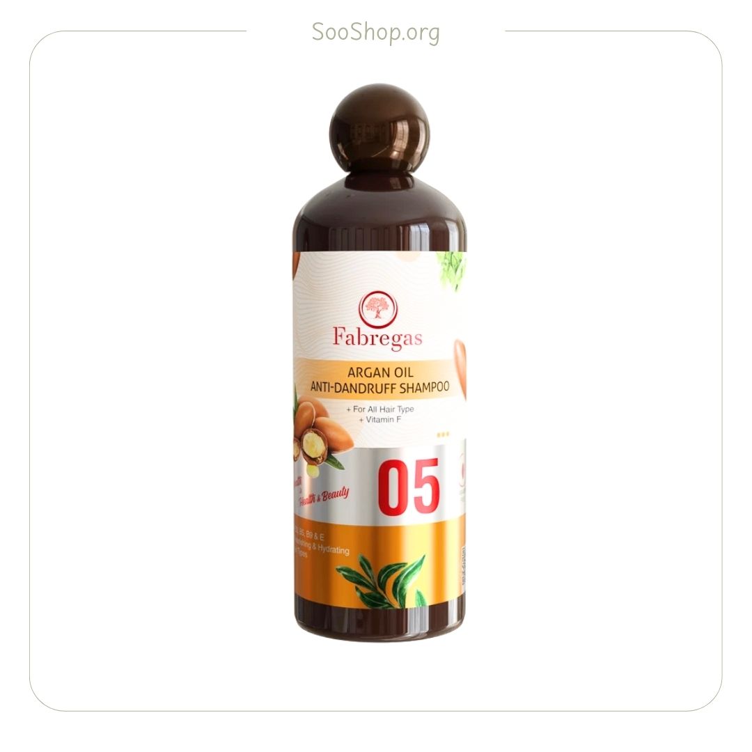 فابریگاس – شامپو ضد شوره آرگان (۴۰۰ میل) | Fabregas Argan Anti-Dandruff Shampoo (400ml)