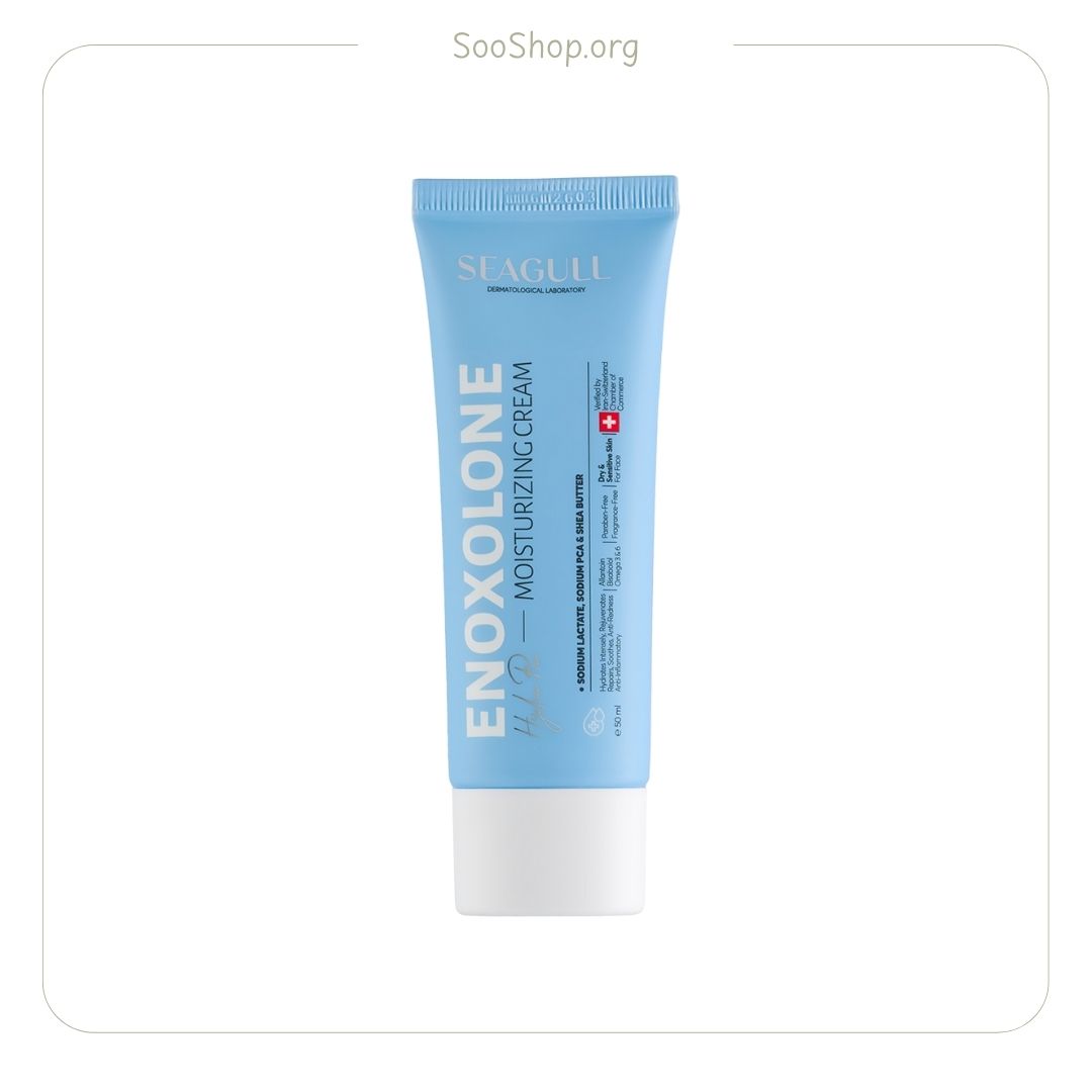 کرم آبرسان قوی سی گل مدل Enoxolone حجم 50 میلی لیتر Seagull Enoxolone Moisturizing Cream 50 ml