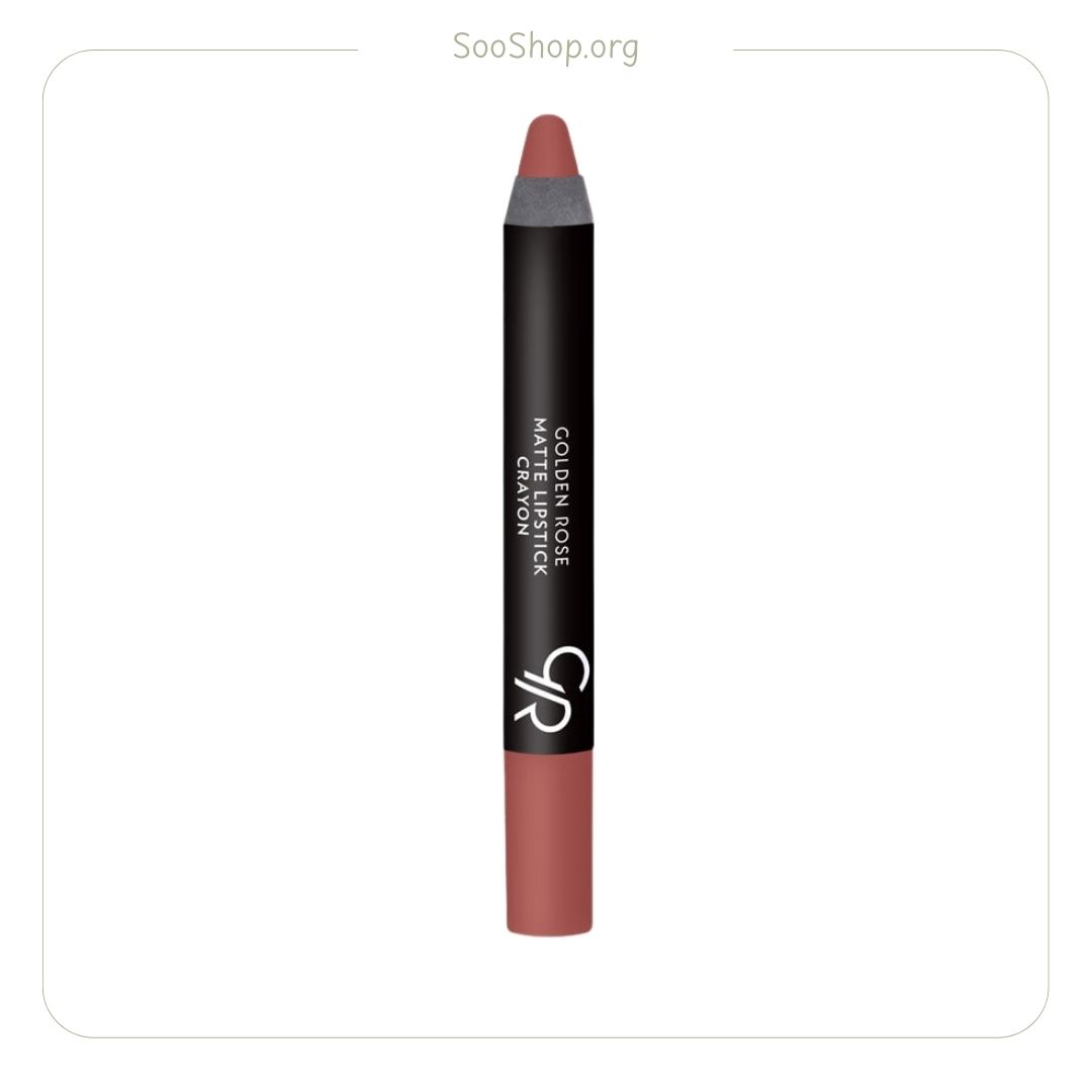 رژلب مدادی کرایون گلدن رز ۰۴ (اصل) | Golden Rose Crayon Lip Pencil 04