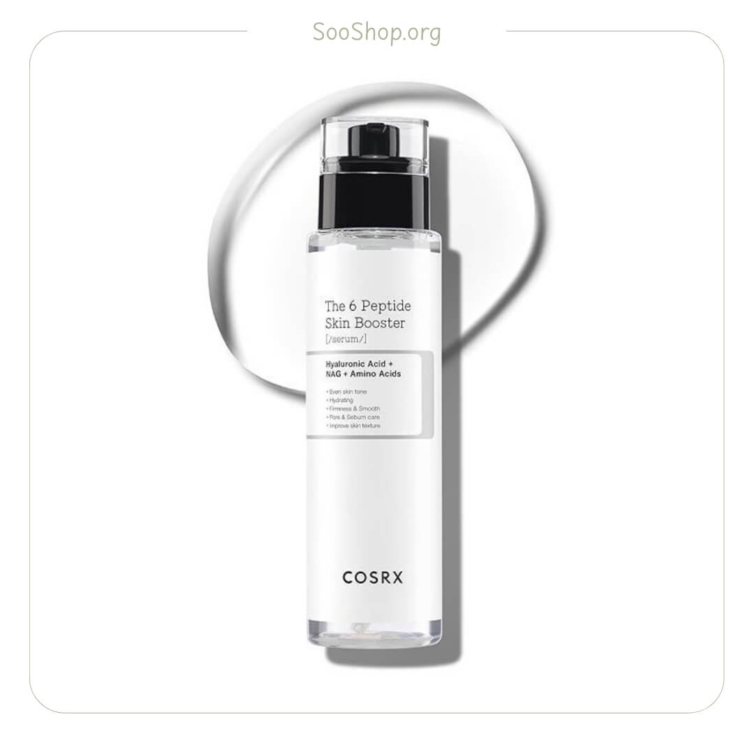 سرم اسکین بوستر کوزارکس حاوی 6 نوع پپتاید (اصل) | COSRX The 6 Peptide Skin Booster Serum