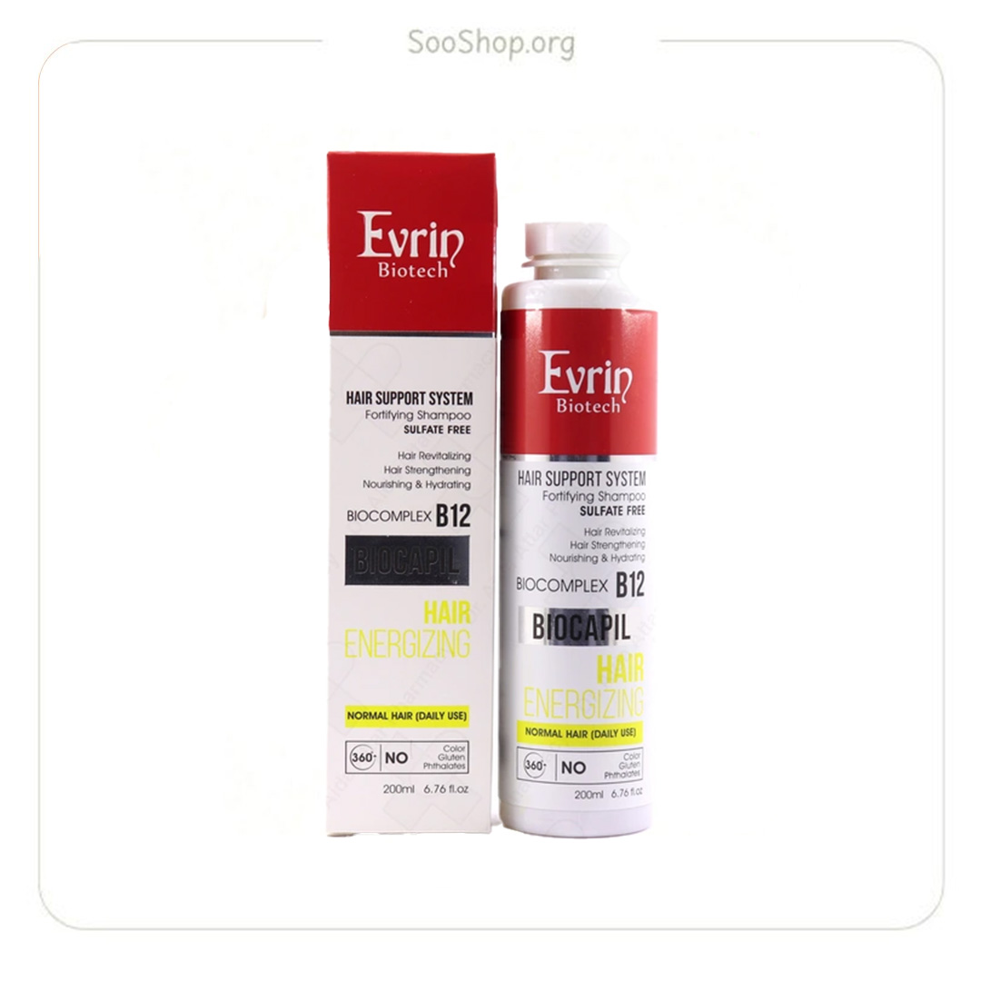 شامپو تقویت‌کننده روزانه اورین | Evrin Strengthening Shampoo – Daily Use