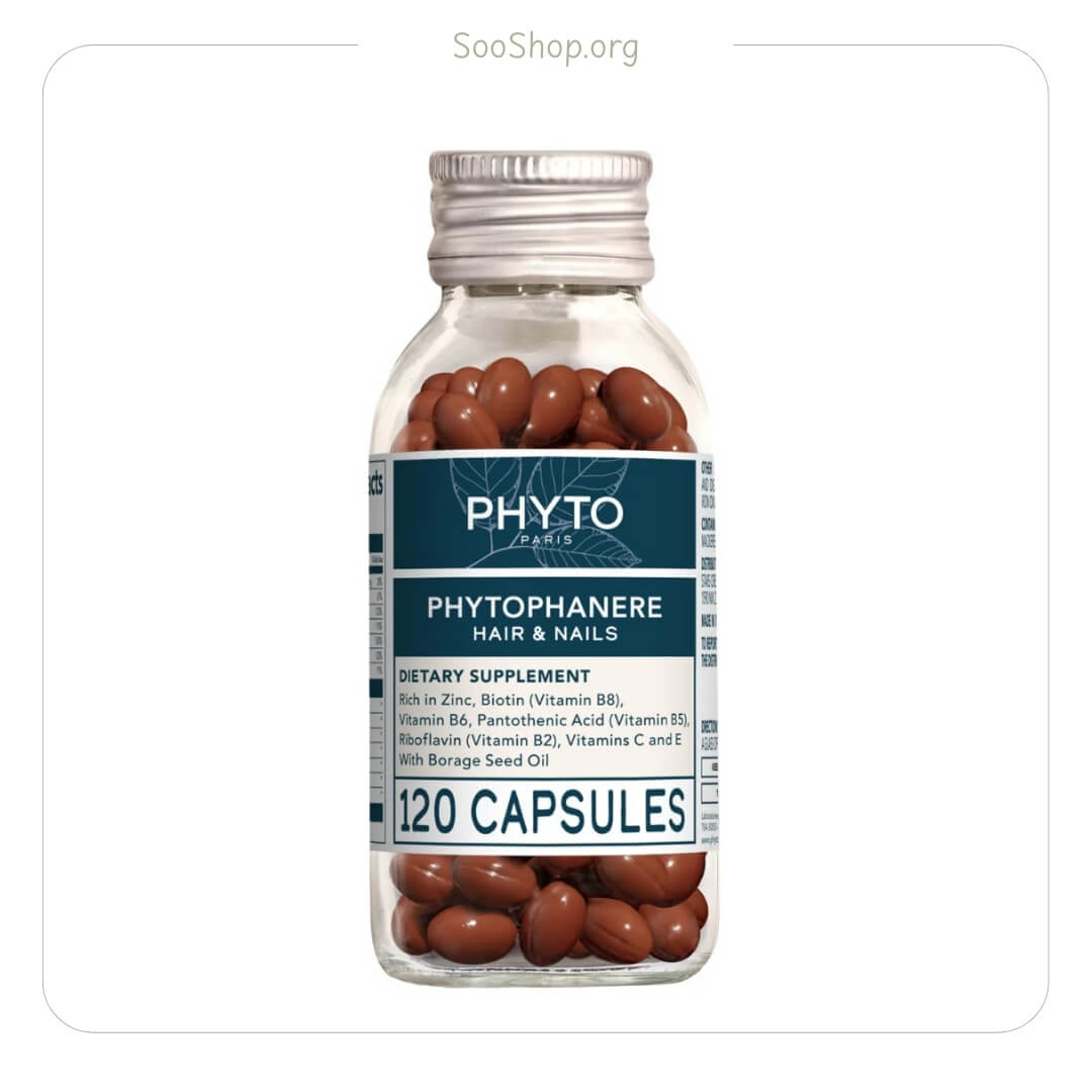 مکمل مو و ناخن فیتو فانر (اصل) | Phyto Phanere Hair & Nails Supplement