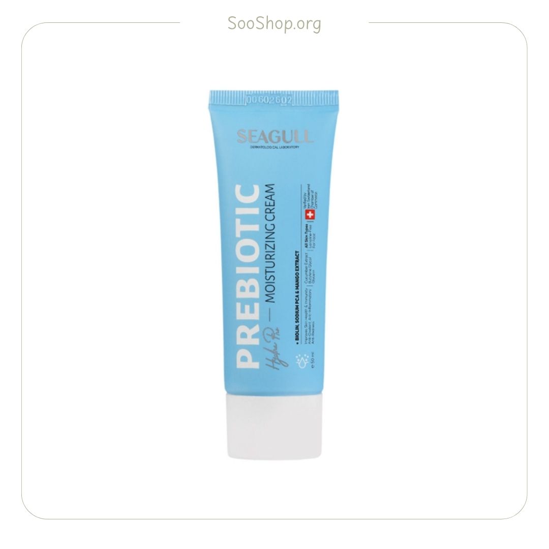 کرم مرطوب کننده سی گل مدل ضد التهاب مناسب پوست چرب و حساس حجم 50 میلی لیتر seagull hydra beauty moisturizing cream