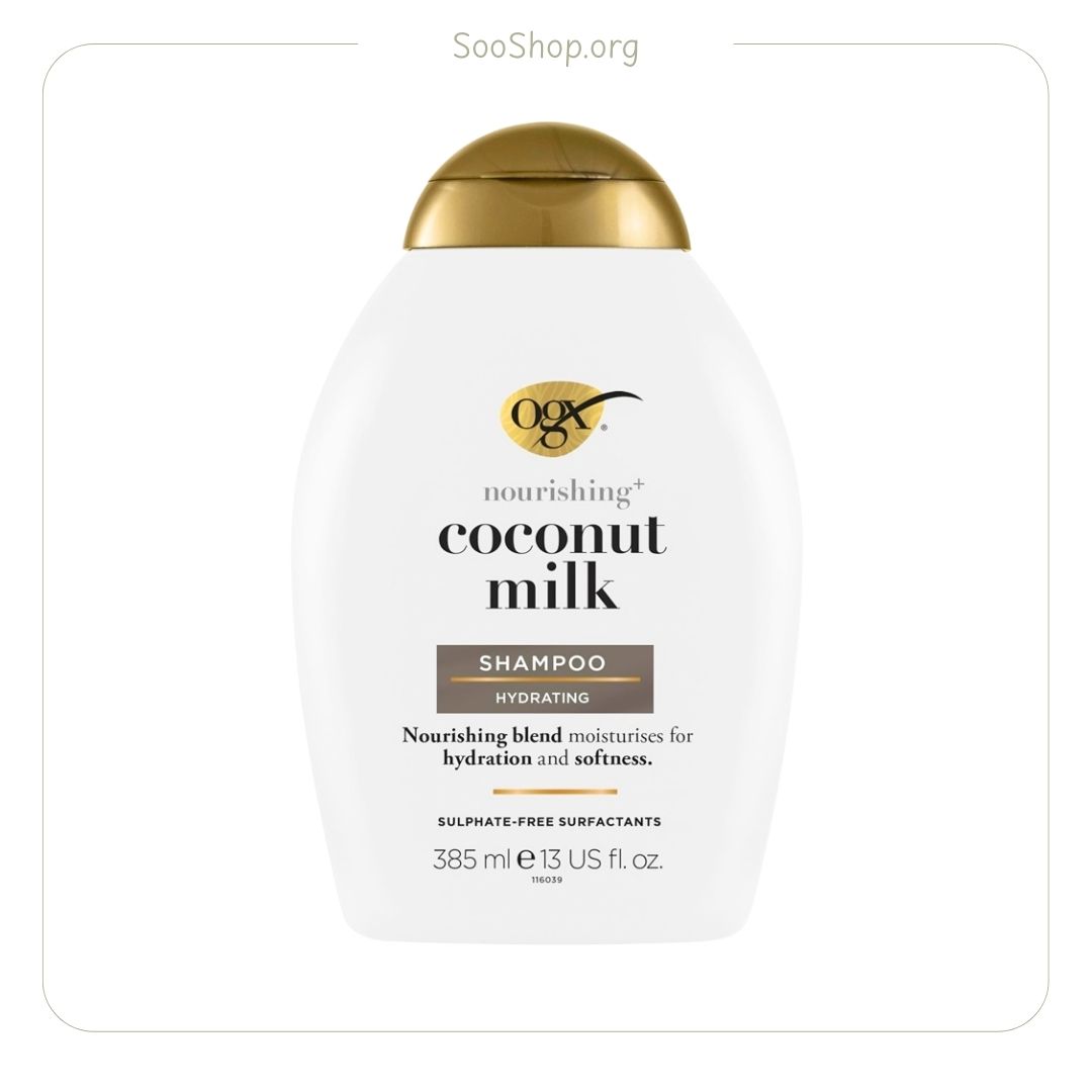 شامپو او جی ایکس OGX شیر نارگیل مدل Coconut Milk (اصل)