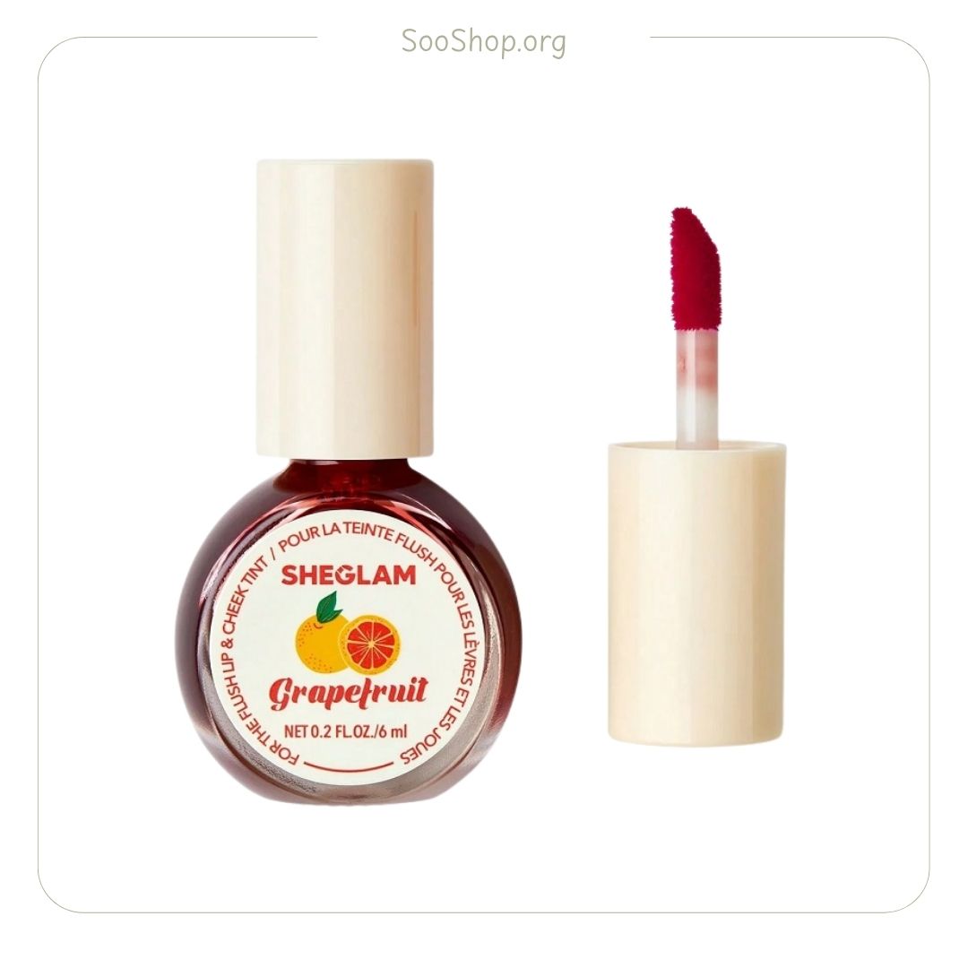 تینت لب میوهای شیگلم رنگ فروت پانچ (اصل) | SHEGLAM Fruit Punch Lip Tint - Fruit Punch
