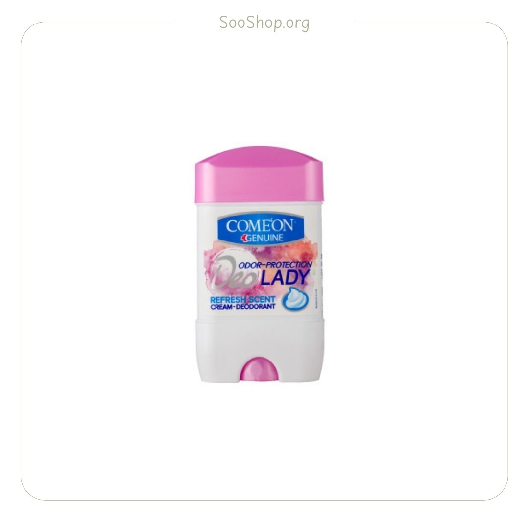 ژل دئودورانت زنانه کامان مدل Deo Lady حجم 75 میلی لیتر