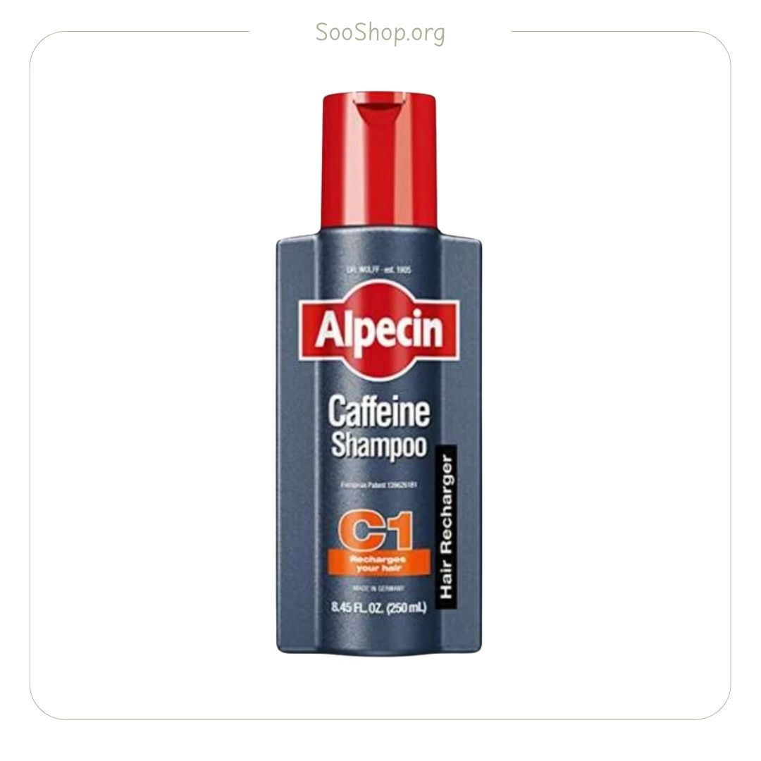 شامپو مو آلپسین مدل Caffeine C1 حجم 250 میلی‌لیتر (اصل) | Alpecin Caffeine Shampoo C1 250ml