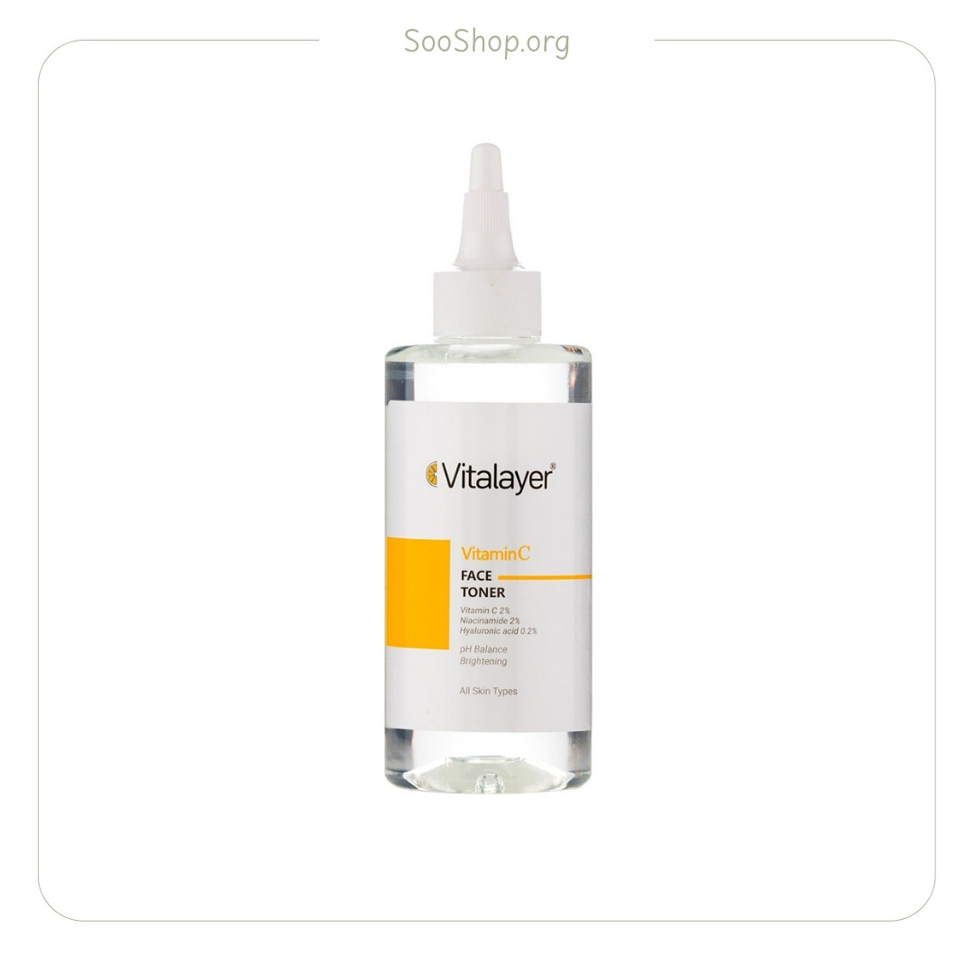 تونر ویتالایر Vitalayer تخصصی ویتامین سی (اصل)