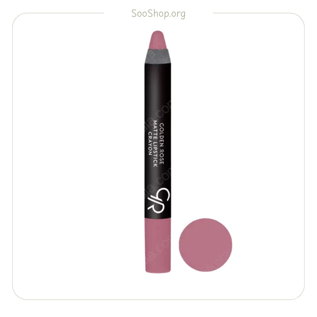رژ لب مدادی گلدن رز مدل کرایون شماره ۱۰ (اصل) | Golden Rose Crayon Lipstick No. 10