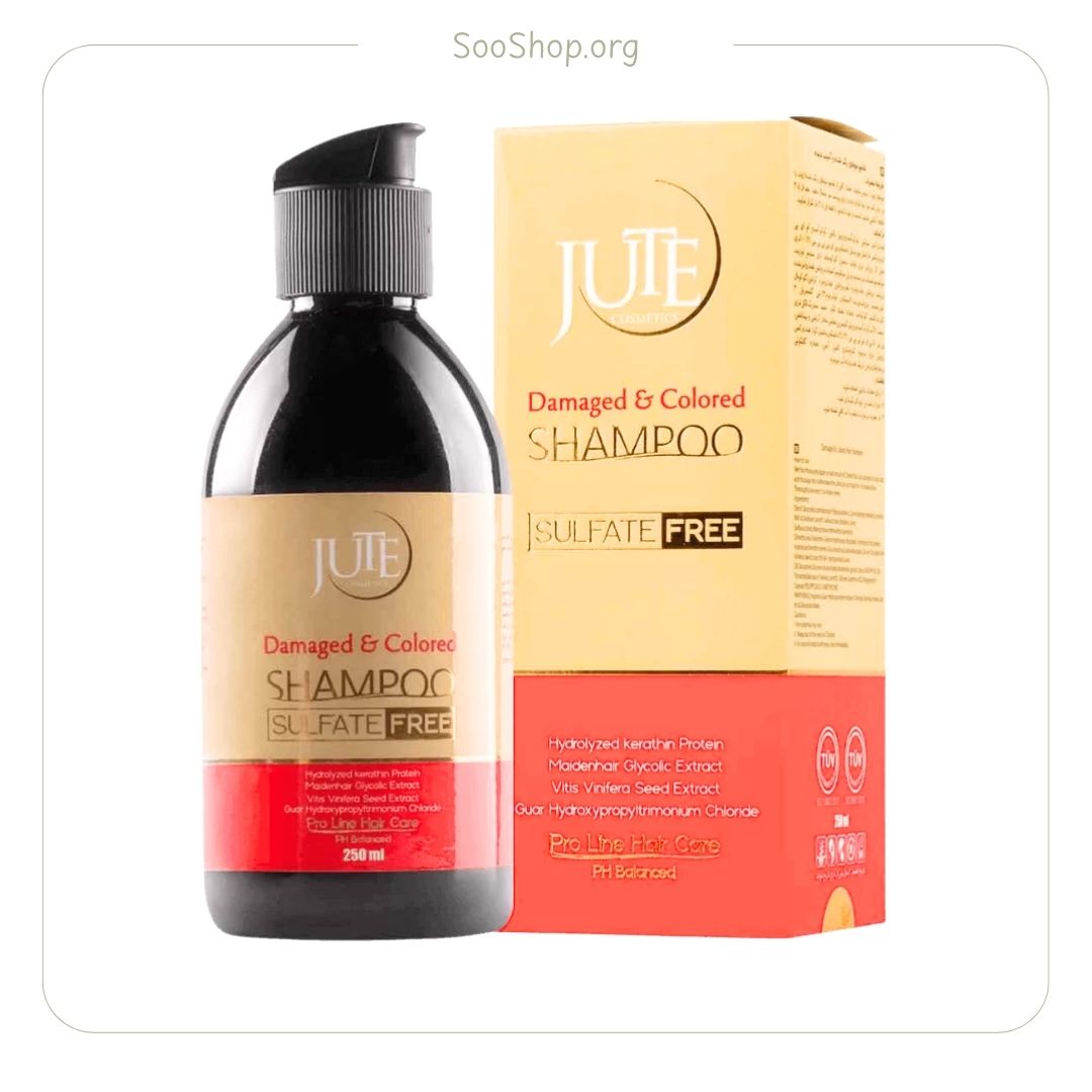 ژوت - شامپو ضد شوره (فاقد سولفات) (اصل) | Jute Anti-Dandruff Shampoo (Sulfate-Free) (Original)