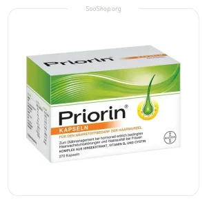 قرص ضد ریزش مو پریورین بایر ساخت آلمان (اصل) | Priorin Bayer Hair Growth Capsules Germany فروش به صورت ورقی