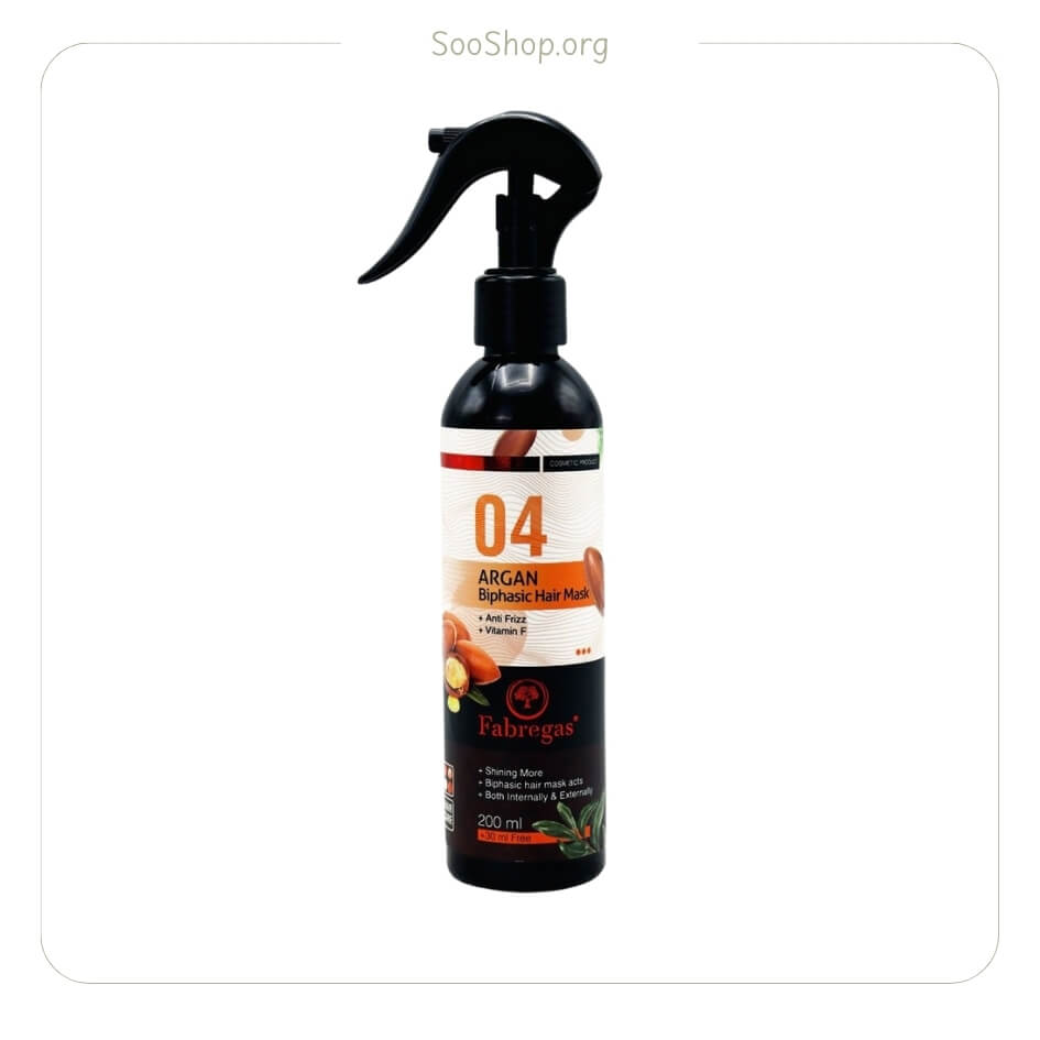 اسپری دو فاز فابریگاس بدون سولفات 400 میل (اصل) | Fabregas Sulfate-Free Two-Phase Hair Spray 400ml