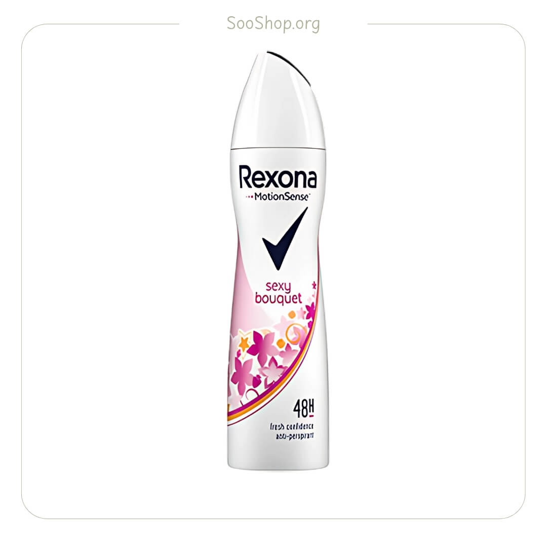 اسپری ضد تعریق زنانه سکسی بوکه رکسونا (Rexona Sexy Bouquet Antiperspirant Spray For Women)