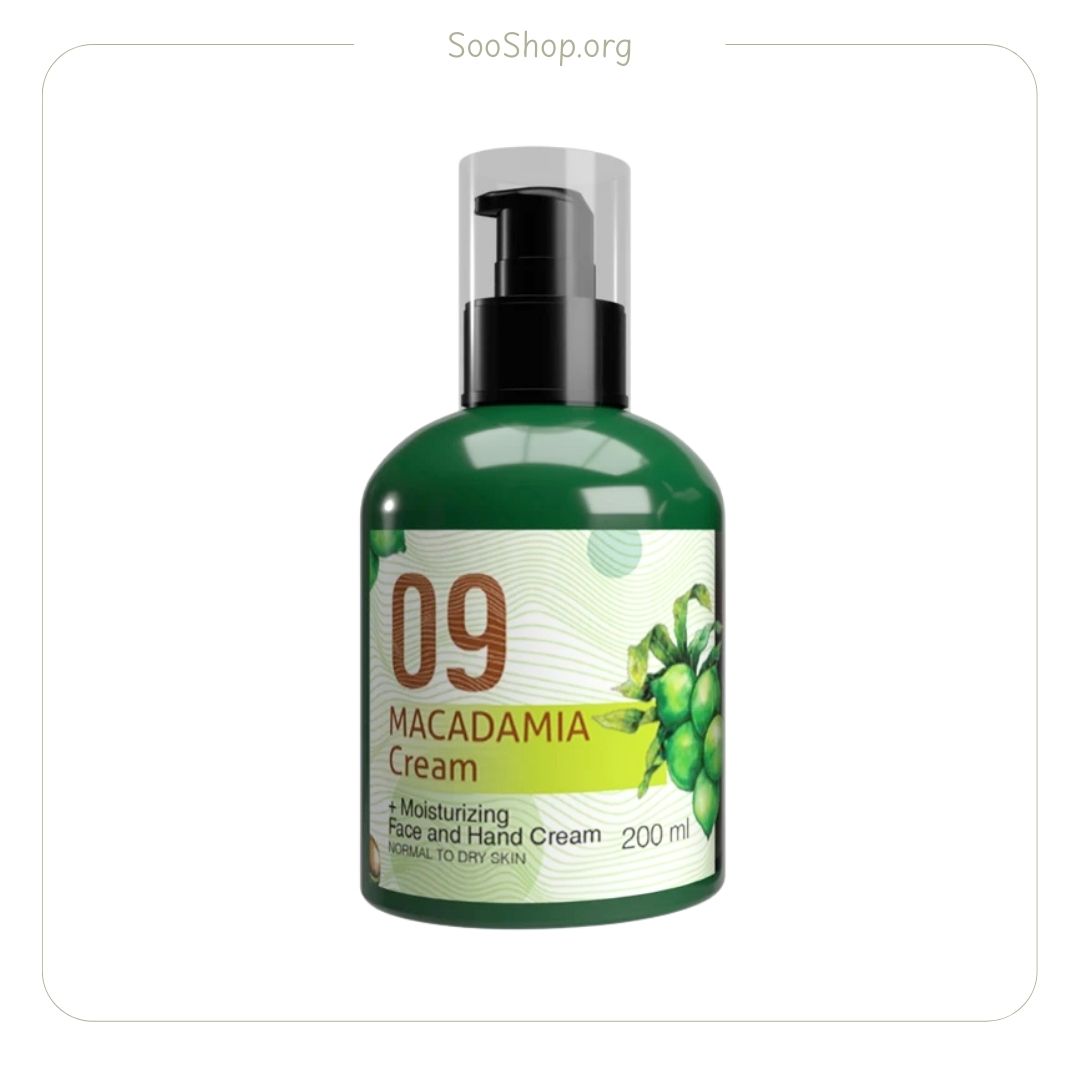 فابریگاس – کرم دست و صورت ماکادمیا (۲۰۰ میل) | Fabregas Macadamia Hand & Face Cream (200ml)