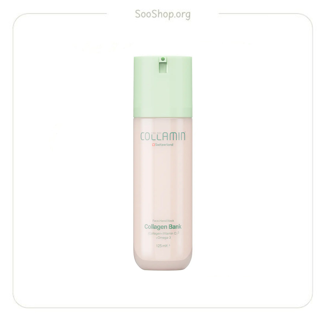 کلاژن بانک امگا۳ - ۱۲۵ میلیلیتر کلامین – Calamine Collagen Bank Omega 3 (125ml)