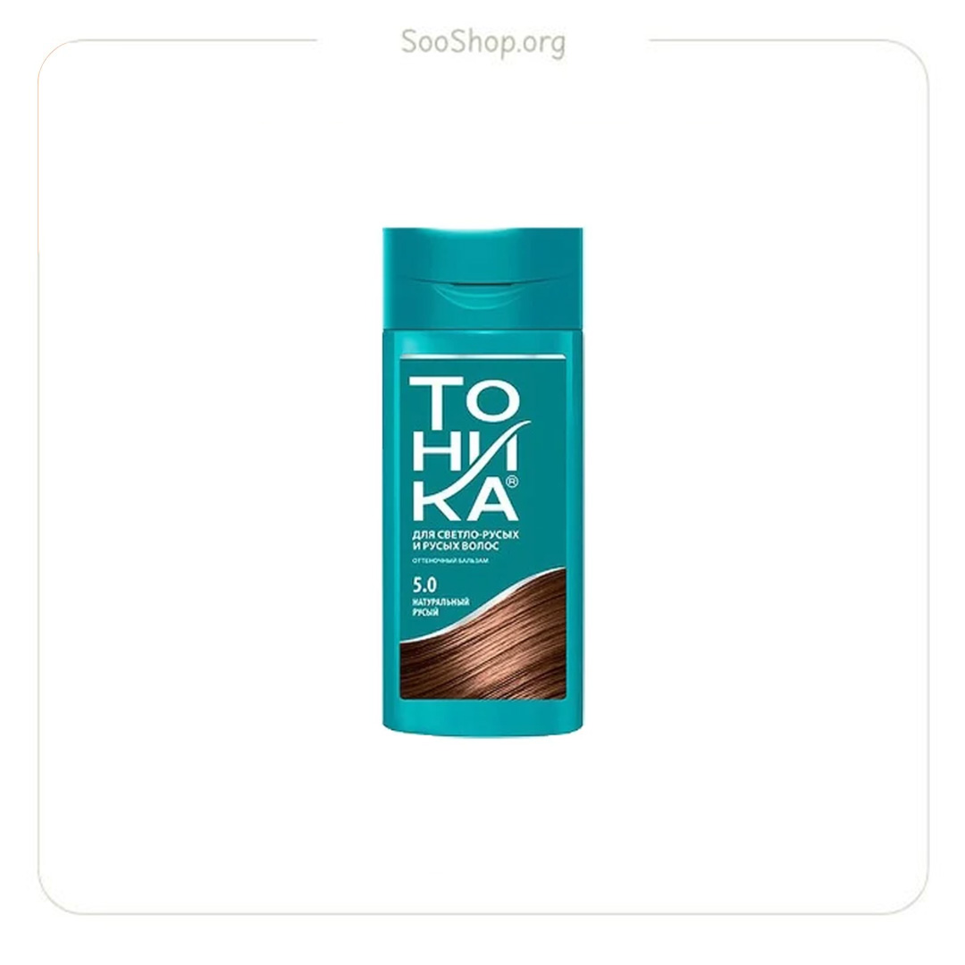 شامپو رنگساژ تونیکا قهوه ای متوسط 5.0 TOHNKA Tohnka Coloring Shampoo 5.0